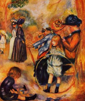 Pierre Auguste Renoir : At the Luxembourg Gardens